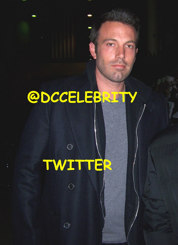 picture of Ben Affleck in dc area