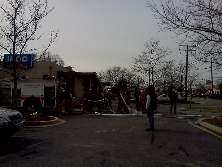 DC MD VA News Laurel I HOP restaurant fire cause shutdown on route 1